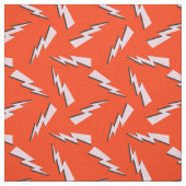 Retro-Blitz Donner Blitzrot Stoff (Muster)