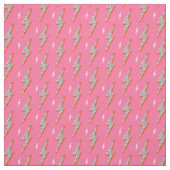 Retro-Blitz Donnerblitz rot Stoff (Muster)