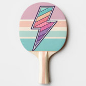Retro-Blitzschlag Tischtennis Schläger (Rückseite)