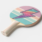 Retro-Blitzschlag Tischtennis Schläger (Vorderseite)