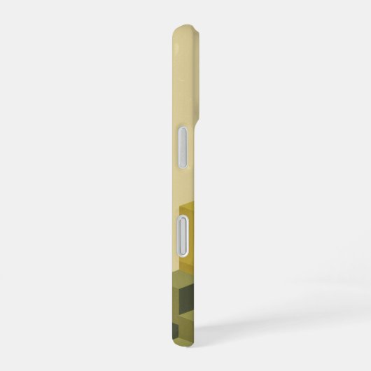 Retro Block Fall iPhone 16 Hülle (Rechte Seite)