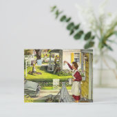 Retro Block Party Nachbarschaft Sozialeinladung Einladung (Stehend Vorderseite)