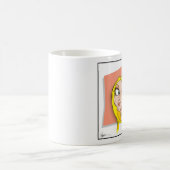 Retro blonde Tasse (Mittel)