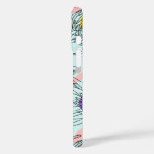Retro Bloom Bold Botanic Line Art Case-Mate iPhone Hülle (Rückseite / Links)