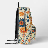 Retro Bloom Burst - Backpack Bedruckter Rucksack (Links)