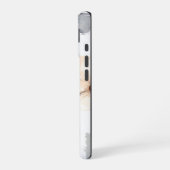 Retro Bloom – Cottagecore Blumen-Handyhülle iPhone 16 Hülle (Linke Seite)