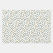 Retro Bloom Delight Geschenkpapier Set (Vorderseite 3)