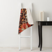 "Retro Bloom - Nahtloses Muster Sherpadecke (Beispiel)