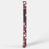 Retro Blooms Samsung Galaxy Hülle (Rechte Seite)