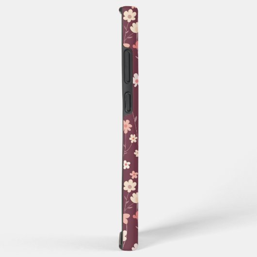 Retro Blooms Samsung Galaxy Hülle (Rechte Seite)