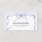 Retro Blue Bow Cafe Bebe Boy Coffee Baby Shower Begleitkarte (Vorderseite)