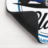 Retro Blue Camaro Classic Mousepad (Ecke)