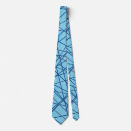 Retro Blue Necktie! Krawatte
