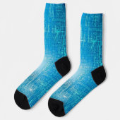 Retro Blueprint Socks - Stil erfüllt Komfort Socken (Linkes Detail)