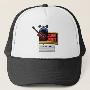 Retro Blues Juke Gelenk Truckerkappe