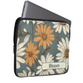 Retro-Blume 12 Notebook-Hülle Laptopschutzhülle (Vorne Rechts)