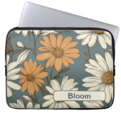 Retro-Blume 12 Notebook-Hülle Laptopschutzhülle (Vorderseite)