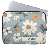 Retro-Blume 1 Laptop-Hülle Laptopschutzhülle (Vorderseite)