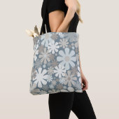 Retro Blume 60er 70er Ästhetisches Blumenmuster Tasche (Von Nahem)