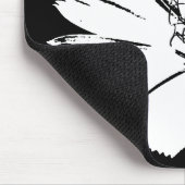 Retro Blume Art Mousepad (Ecke)