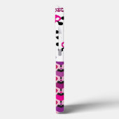 Retro-Blume Case-Mate iPhone Hülle (Rückseite / Links)