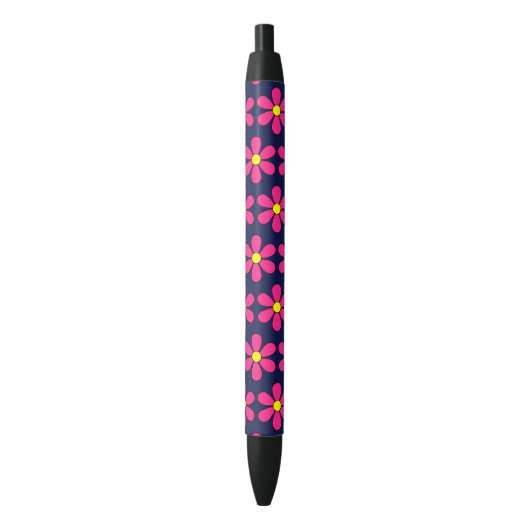 Retro Blume Daisy Teacher's Writing Pen Gift Kugelschreiber (Vorderseite Vertikal)