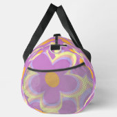 Retro-Blume Duffle Bag (Rechts)