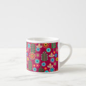 Retro, Blume Espressotasse (Rechts)