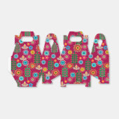 Retro, Blume Geschenkschachtel (Ungefaltet)