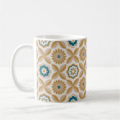 Retro-Blume Kaffeetasse (Links)