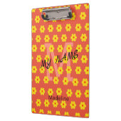 Retro-Blume Klemmbrett (Links)