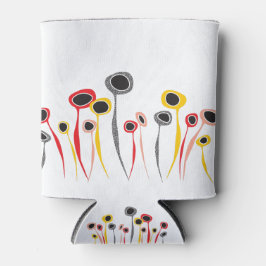 Retro-Blume können kühler werden Dosenkühler