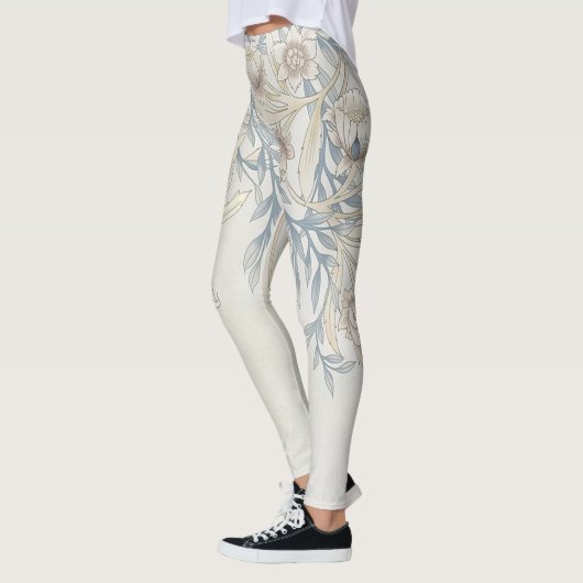 Retro-Blume Leggings (Links)