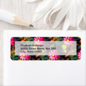 Retro-Blume Neonlicht (Insitu)