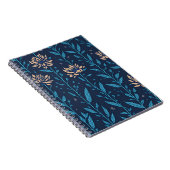 Retro-Blume Notizblock (Rechte Seite)