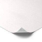 Retro-Blume-Poster Poster (Ecke)