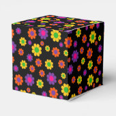 Retro-Blume-Power Geschenkschachtel (Rückseite)