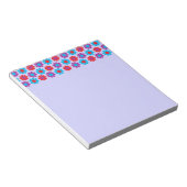 Retro-Blume-Power Notizblock (angewinkelt)