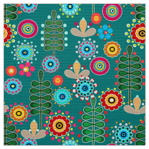 Retro, Blume Stoff