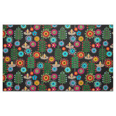 Retro, Blume Stoff (Fat Quarter (45,7 x 55,9 cm))