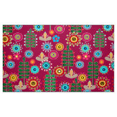 Retro, Blume Stoff (Fat Quarter (45,7 x 55,9 cm))