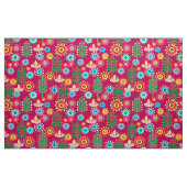 Retro, Blume Stoff (Yard (91,4 cm))