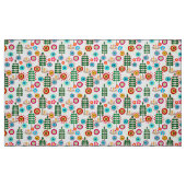 Retro, Blume Stoff (Fat Quarter (45,7 x 55,9 cm))