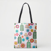 Retro, Blume Tasche (Vorderseite)