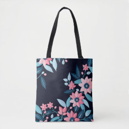 Retro-Blume Tasche