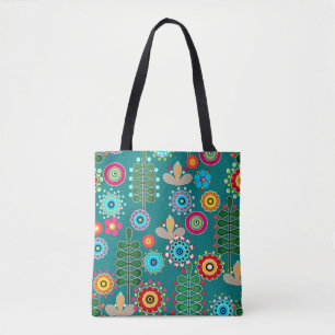 Retro, Blume Tasche