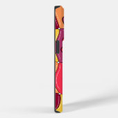 Retro-Blume Telefoncase Case-Mate iPhone Hülle (Rückseite / Rechts)