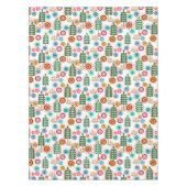 Retro, Blume Tischdecke (Vorderseite)