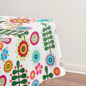 Retro, Blume Tischdecke (Beispiel)
