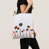 Retro-Blume Totbeutel Tasche (Von Nahem)